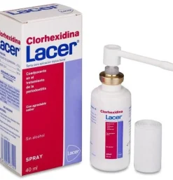 Lacer Colutorio Clorhexidina Spray (1 Envase 40 Ml)