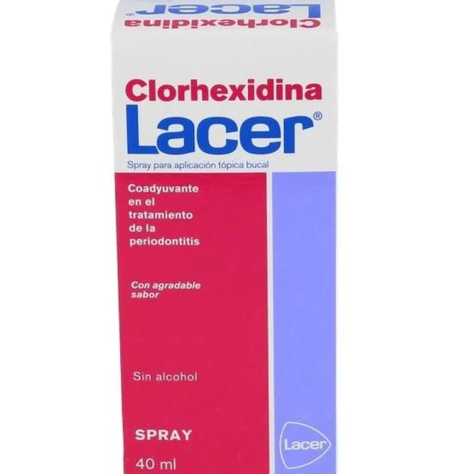 Lacer Colutorio Clorhexidina Spray (1 Envase 40 Ml)