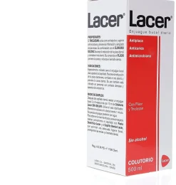 Lacer Cuidado Bucal Colutorio (1 Envase 500 Ml)