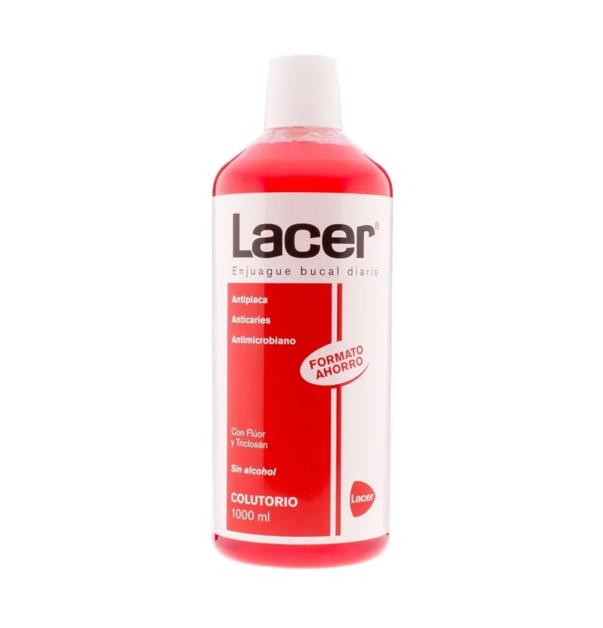 Lacer Cuidado Bucal Colutorio (1 Envase 1000 ml) - Lacer Laboratorios Sa