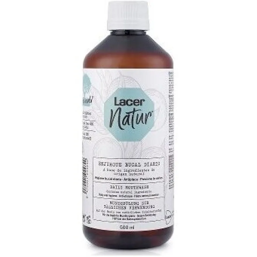 Lacer Natur Enjuague Bucal Diario 500 Ml