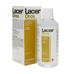 Lacer Oros Acción Integral Colutorio (1 Envase 500 ml) - Lacer Laboratorios Sa
