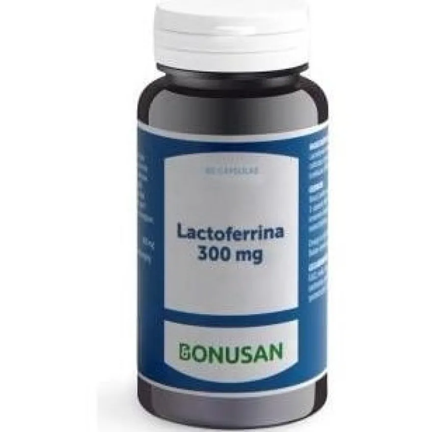 Lactoferrina 300mg 60caps - Bonusan