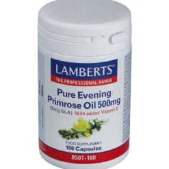Lamberts Aceite De Primula Puro 500Mg 180 Caps
