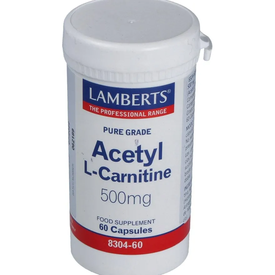 Lamberts Acetyl L-Carnitine 60Caps