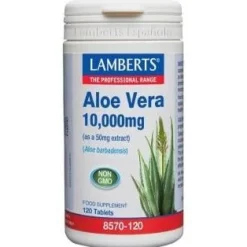 Lamberts Aloe Vera 10000Mg 120Comp