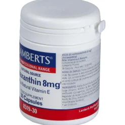 Lamberts Astaxantina 8Mg Con Vitamina E 30Caps