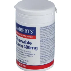 Lamberts Calcio Masticable 400 Mg 60 Comp