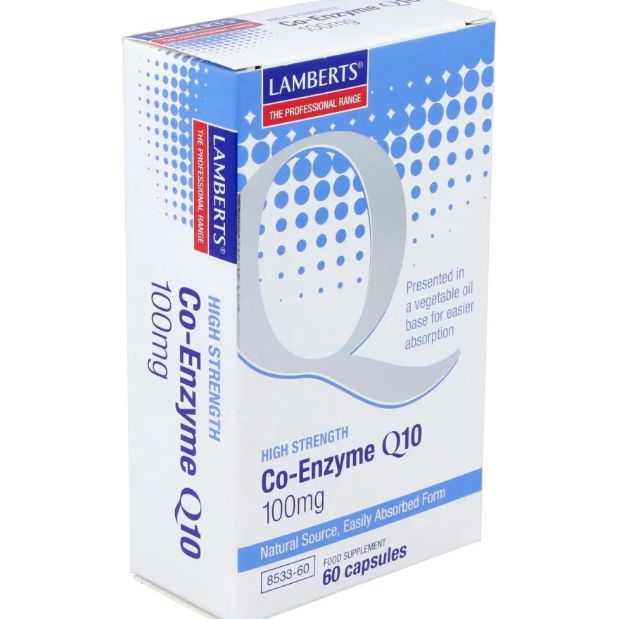 Lamberts Coenzima Q10 100Mg 60 Cáps.