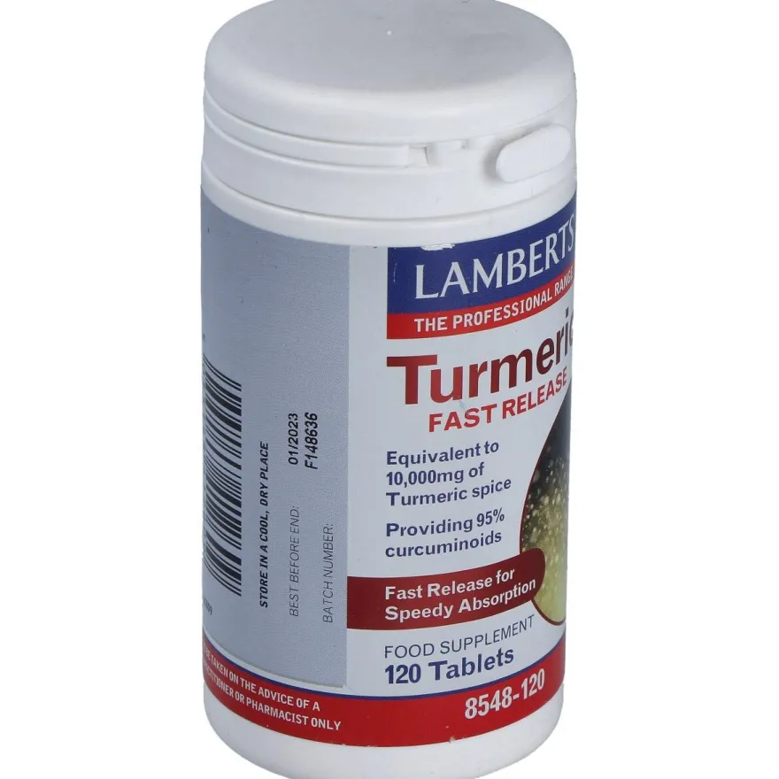 Lamberts Cúrcuma De Liberación Rápida 120 Tabs