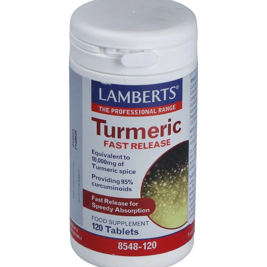 Lamberts Cúrcuma De Liberación Rápida 120 Tabs