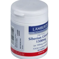 Lamberts Ginseng Siberiano 1500Mg 60 Comp