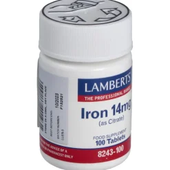 Lamberts Iron 14Mg 100 Tabletas