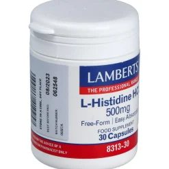 Lamberts L-Histidina Hci 500Mg 30Caps