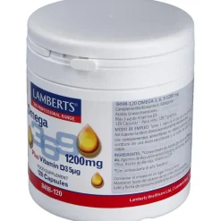 Lamberts Omega 3_ 6_ 9+ Vitamina D3 120Caps