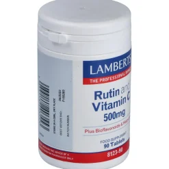 Lamberts Rutina Y Vitamina C 500Mg + Bioflavonoides 90 Comprimid