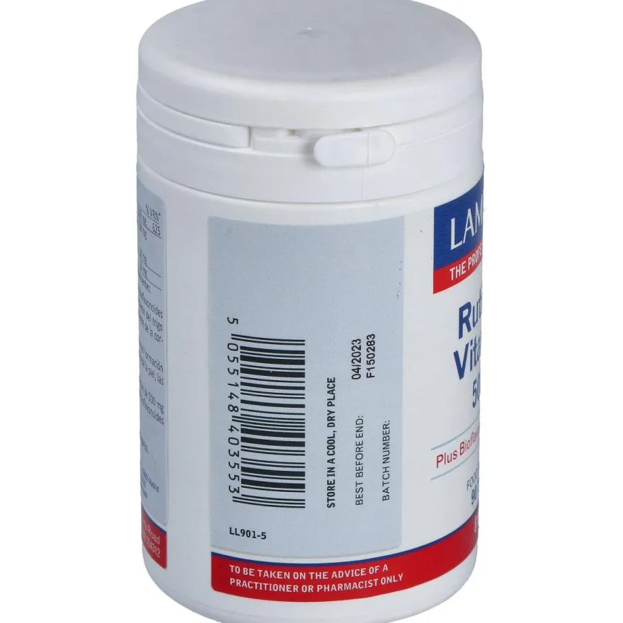 Lamberts Rutina Y Vitamina C 500Mg + Bioflavonoides 90 Comprimid