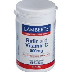 Lamberts Rutina Y Vitamina C 500Mg + Bioflavonoides 90 Comprimid