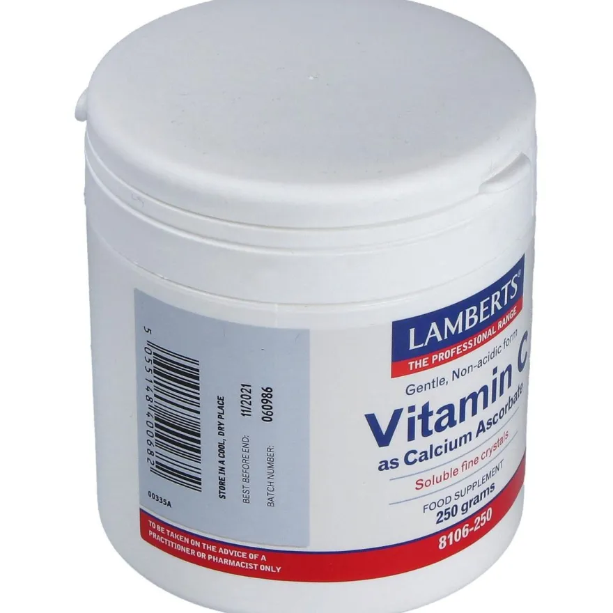Lamberts Vitamina C Ascorbato De Calcio 250G