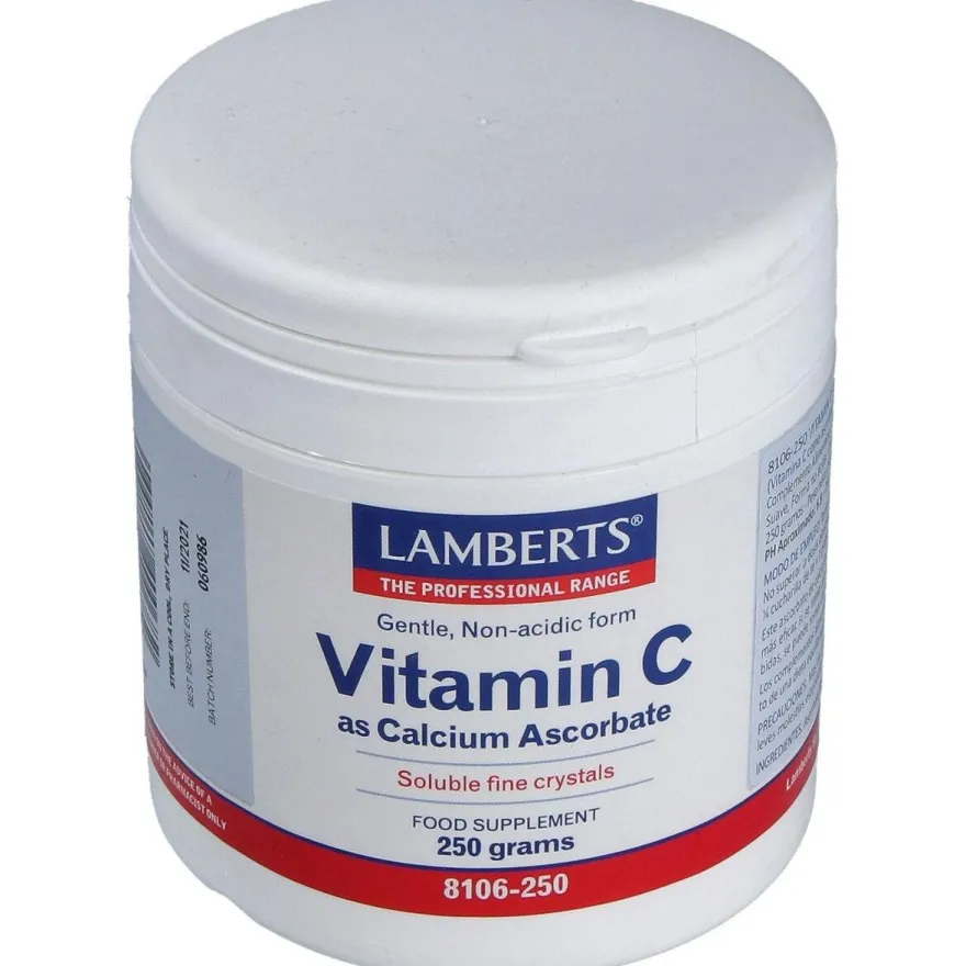 Lamberts Vitamina C Ascorbato De Calcio 250G