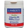 Lamberts Vitamina D3 Vegana 1000 Ui (25 Μg) 90 Cápsulas