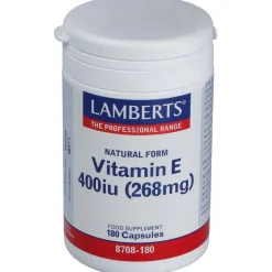 Lamberts Vitamina E Natural 400Ui 180 Comprimidos