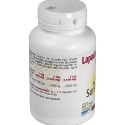 Lapacho Pau D'arco 500mg 100 Cápsulas - Sura Vitasan