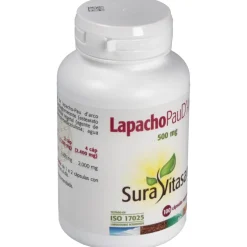 Lapacho Pau D'arco 500mg 100 Cápsulas - Sura Vitasan