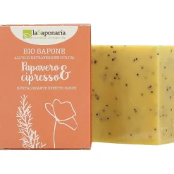 La Saponaria Jabon En Pastilla Amapola Y Cipres 100G