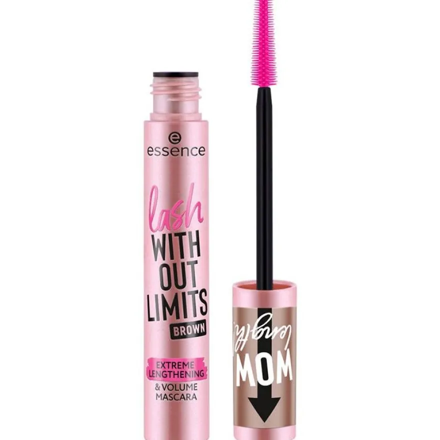 Lash With Out Limits Extreme Lengthening y Volume 02 - Brown 13 ml - Essence