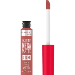 Lasting Mega Matte Liquid Lip Colour 200 Pink Blink 7.4ml - Rimmel