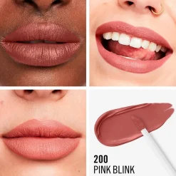 Lasting Mega Matte Liquid Lip Colour 200 Pink Blink 7.4ml - Rimmel