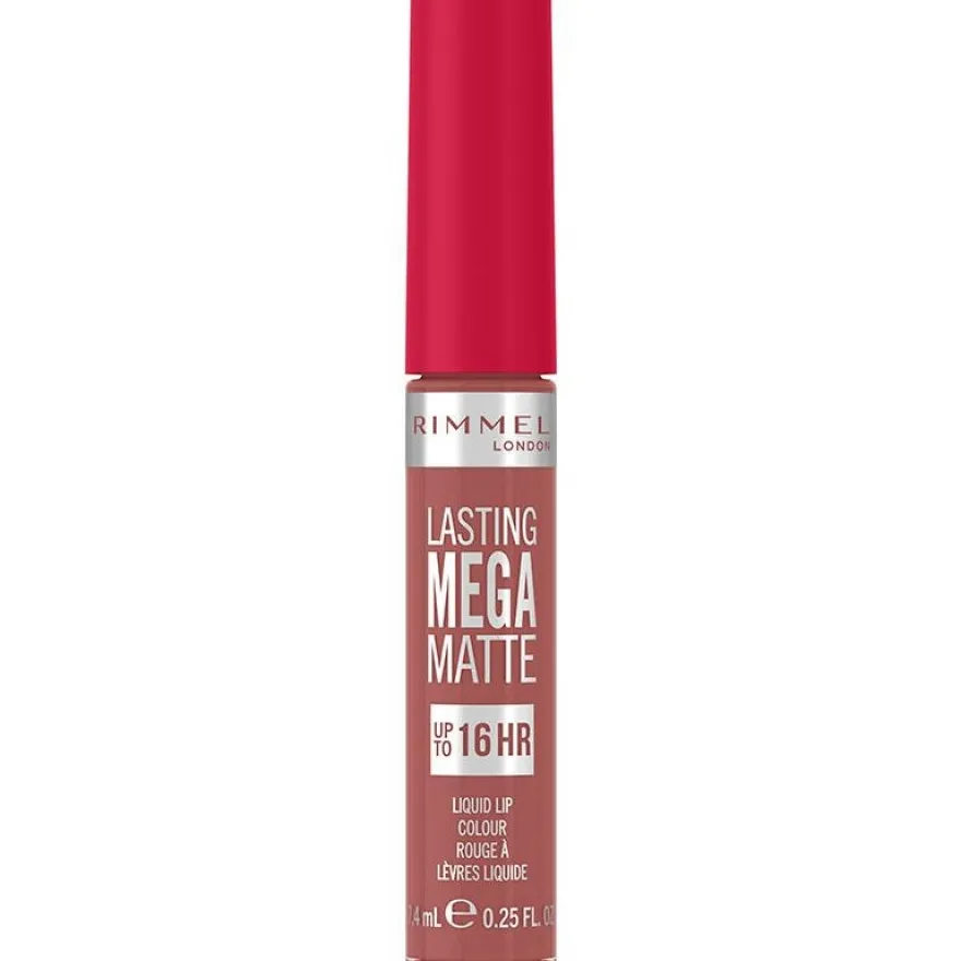 Lasting Mega Matte Liquid Lip Colour 110 Blush 7.4ml - Rimmel