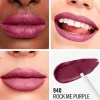 Lasting Mega Matte Liquid Lip Colour 940 Rock Me Purple 7.4ml - Rimmel
