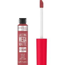 Lasting Mega Matte Liquid Lip Colour 210 Rose y Shine 7.4ml - Rimmel