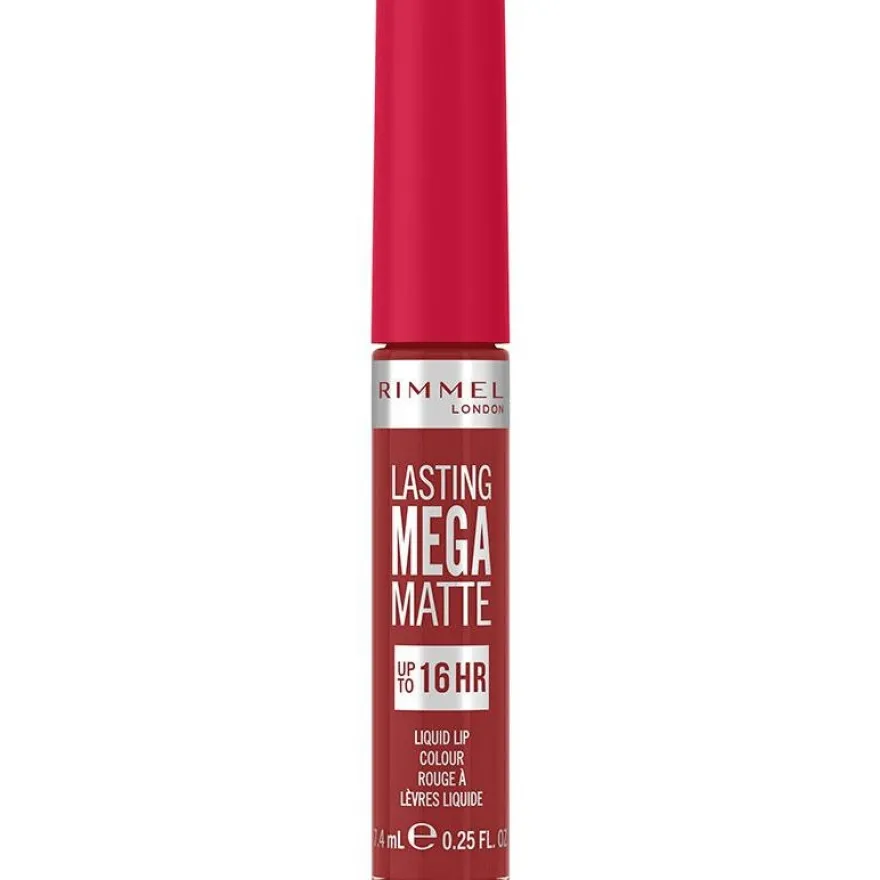 Lasting Mega Matte Liquid Lip Colour 500 Fire Starter 7.4ml - Rimmel