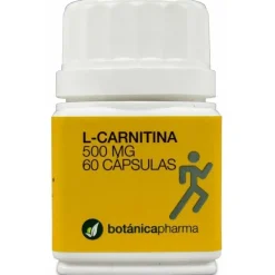 L - Carnitina 500 mg, 60 Cápsulas - Botanicapharma