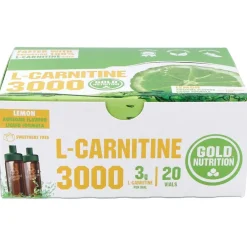 L Carnitina 3000 mg 20 Viales - Gold Nutrition