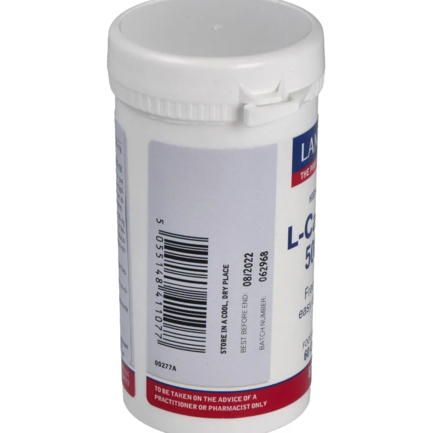 L - Carnitine 500mg 60caps - Lamberts