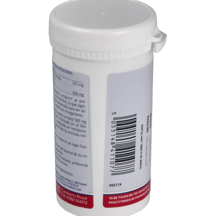 L - Carnitine 500mg 60caps - Lamberts