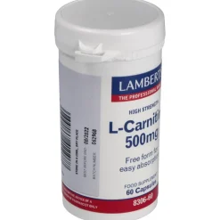 L - Carnitine 500mg 60caps - Lamberts