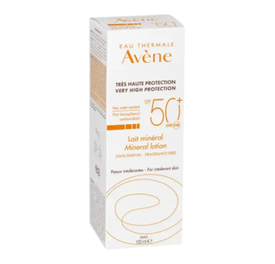 Leche Mineral Solar SPF50+, 100 ml. - Avene