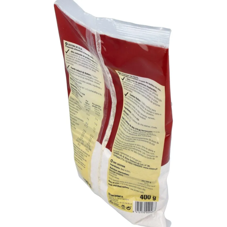 Lecitina Bolsa de 400 Gr - Santiveri