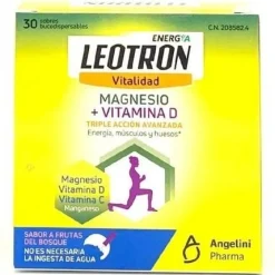 Leotron Magnesio + Vitamina D 30 Sticks