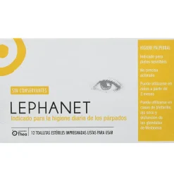 Lephanet Toallitas Esteriles (12 Toallitas)