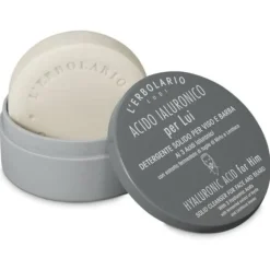 L'erbolario Ácido Hialurónico Hombre Limpiador Sólido Facial 60g - Lerbolario