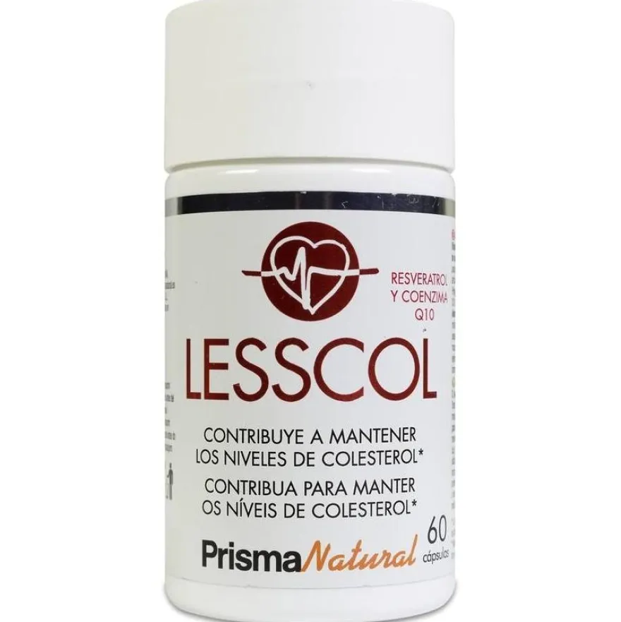 Lesscol, 60 Cápsulas - Prisma Natural
