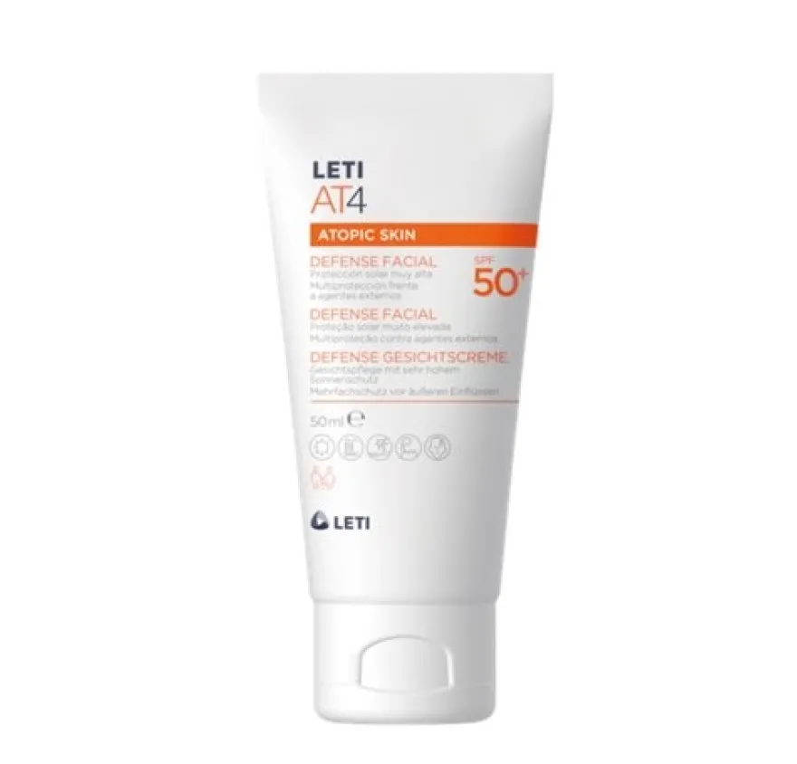 LETI AT4 Defense Facial SPF 50+, 50 ml. - LETIPharma