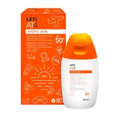 LETI AT4 Defense Loción Fluida SPF50+, 100 ml. - LETIPharma