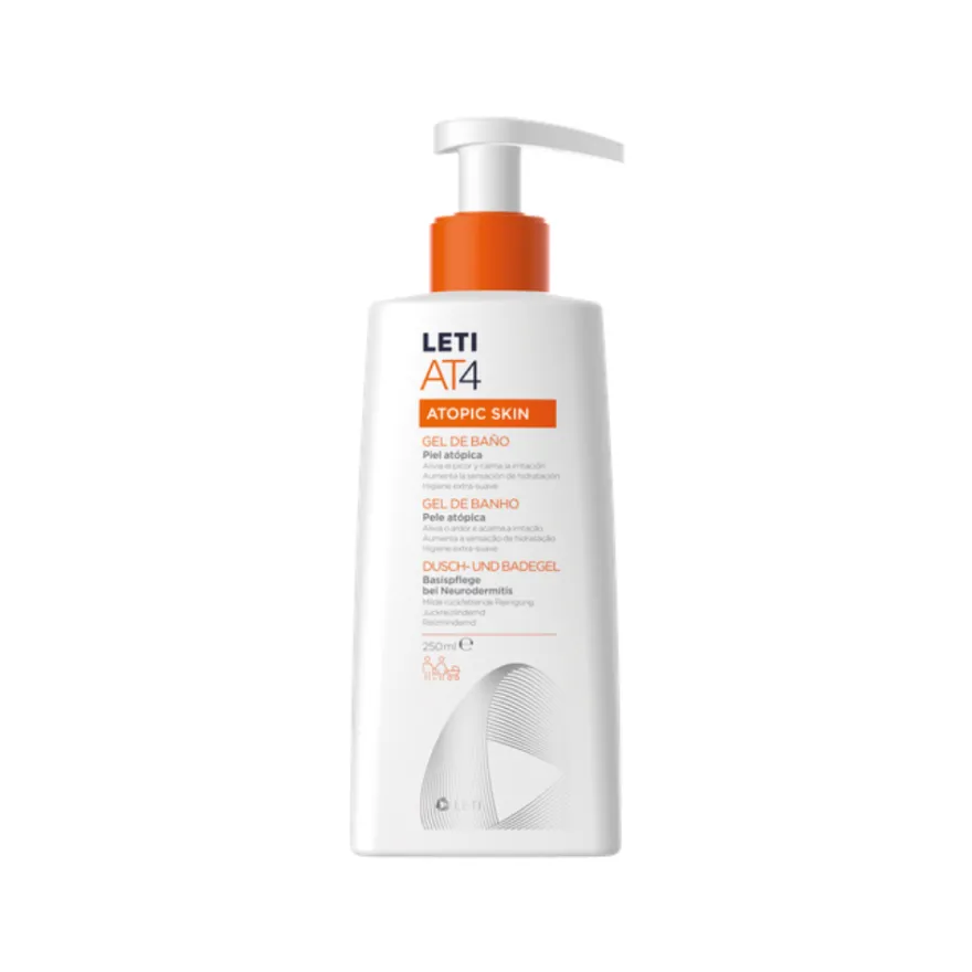 LETI AT4 Gel de Baño, 250 ml. - LETIPharama